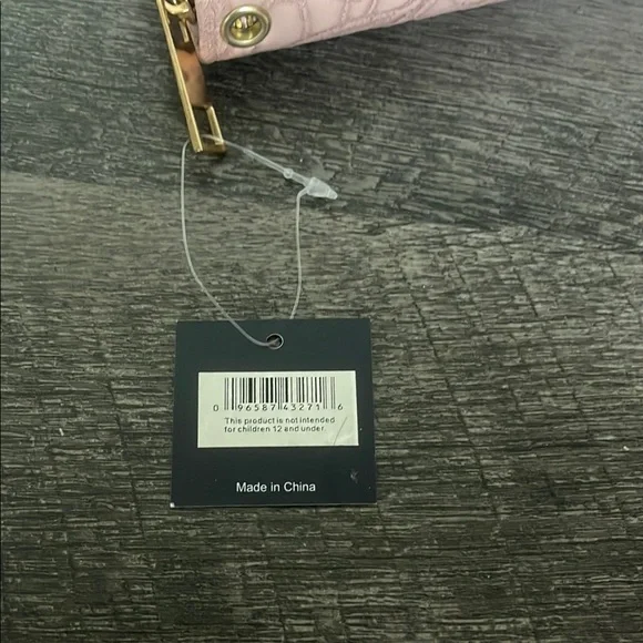 NWT Pink Floral Wallet with Gold Accents - Picture 2 of 7